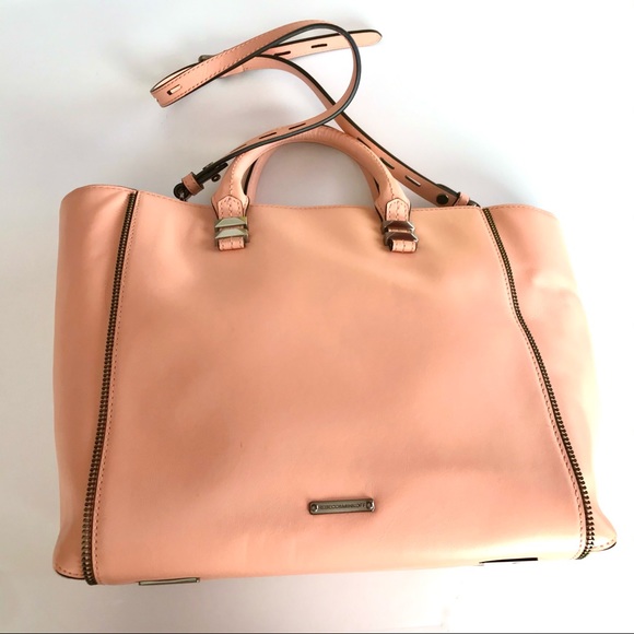 Rebecca Minkoff Peach Mini Perry Tote - Picture 6 of 9